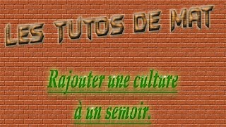 Les Tutos de Mat | rajouter une culture sur un semoir