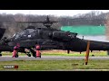 us army 12cab apaches training at gilze rijen warlords in the netherlands