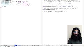Emacs: introduction to Denote (simple note-taking)