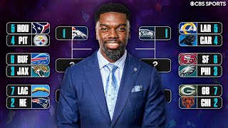 Former Super Bowl Champion predicts NFL Playoff bracket, crowns a Super Bowl winner 🏆