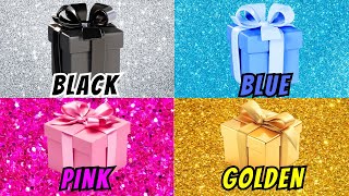 Choose Your Gift from 4 Glitter Edition🎁🌈 4 gift challenge #4giftbox #pickonekickone #wouldyourather