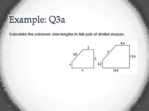 Exercise 8.3 - Linear scale factors Exercise 8.3 - Linear scale factors