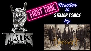 Matt watches Stellar Tombs  by DRACONIAN for the FIRST TIME!!!