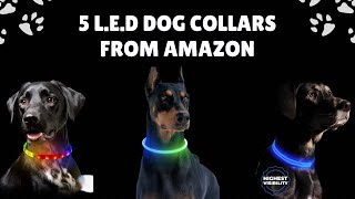 TIKTOK MADE ME BUY IT💥Best L.E.D DOG COLLARS Amazon Must Have | How To Get Click Description