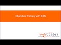 Checkbox Trickery with CSS