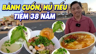 Tiệm BÁNH CUỐN, HỦ TIẾU MÌ, BÚN 38 năm có trụ được không khi Bolsa giờ mở nhiều nhà hàng hơn trước.