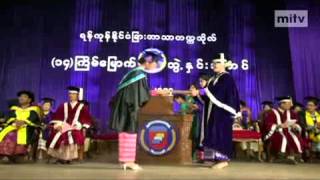 mitv - Learning Myanmar: Foreigners Graduate At YUFL