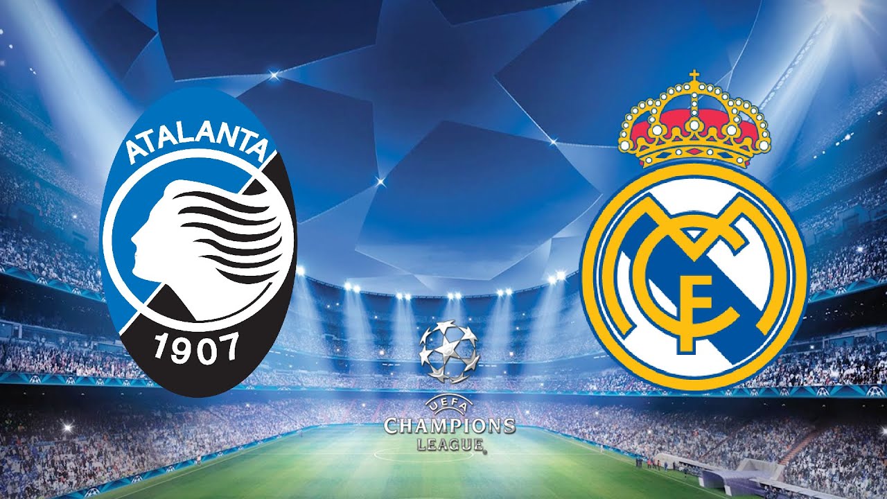 UEFA Champions League 2021 (R16) - Atalanta Vs Real Madrid - 1st Leg ...