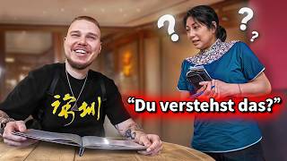 Kann ich im deutschen China-Restaurant Chinesisch sprechen?