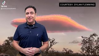 How lenticular clouds form