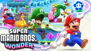 Super Mario Bros Wonder - Full Game 100% Walkthrough (2 Player)