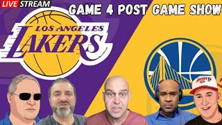 Warriors vs Lakers Game 4 Post Game Show Larry Krueger