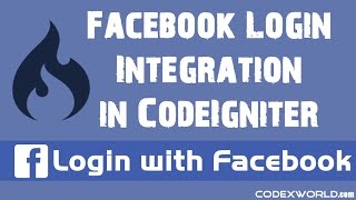 Login with Facebook in CodeIgniter