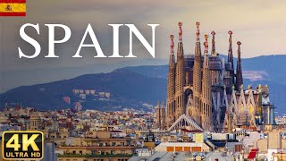 SPAIN 4K  - Scenic Relaxation Film With Calming Music