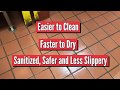 Simix- Cleaning Grout with just a mop