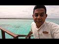 මාලදිවයිනේ මුහුදේ තියෙන විලා maldives travel vlog sinhala water villa tour maldives hk decoration