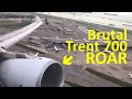 Airbus A330-300 Take off with Brutal Rolls-Royce Trent 700 Engine Sound