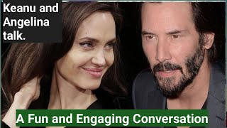 Improving Your English with Keanu Reeves and Angelina Jolie: A Conversation | Advance level 1