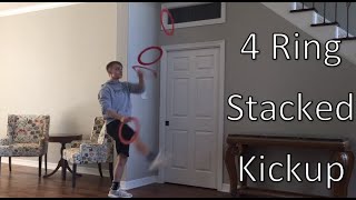 IJA Ring Juggling Tutorial - 4 Ring Stacked Kickup - Zak McAllistor - Patreon Sponsored