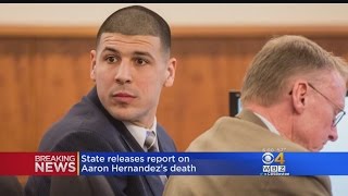 State Releases Report On Aaron Hernandez's Death