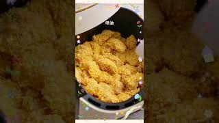 鸡米花 | 气炸锅料理 Air Fried Popcorn Chicken #shorts #cooking #food