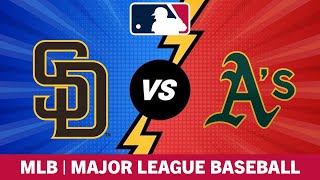 San Diego Padres vs Athletics MLB Spring Training LIVE Scoreboard