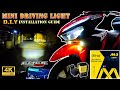 Paano Mag Install ng Mini Driving Light sa Honda Click | Senlo M1 MDL