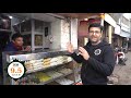 mathura street food tour सरसों तेल की कचोड़ी खस्ता बेड़मी पूरी peda factory visit