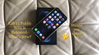 iOS 15 Public Beta is Released - What's New?