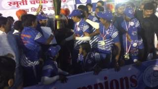 🏆स्व.रतनबुवा स्म्रृती चषक २०१७🏆 Jai Hanuman Cricket Club Nilaje Win The Final Got 1st prize Moment