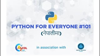 3. Python for Everyone (Nepali) - Input, Output and Variables