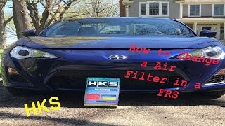 Adding 5+ hp FRS by installing a HKS air filter