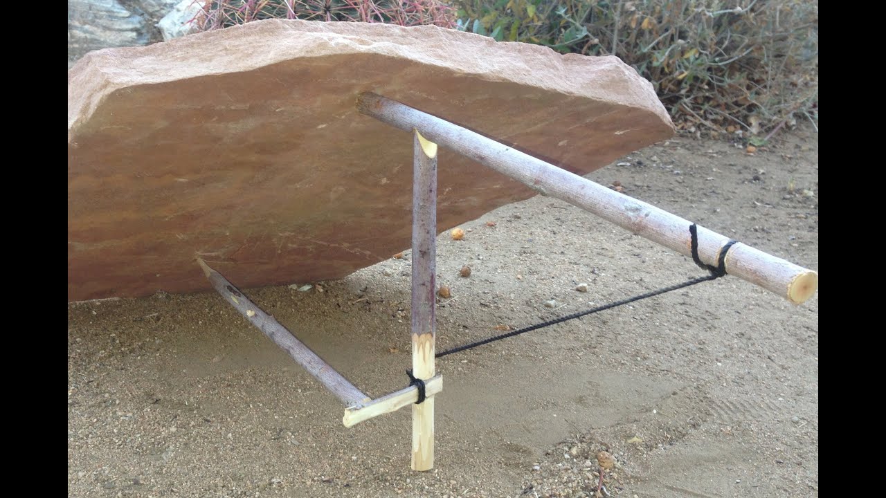 Paiute Deadfall Trap Youtube