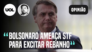 Bolsonaro e Kajuru: presidente ameaça STF para mobilizar rebanho contra CPI | Sakamoto