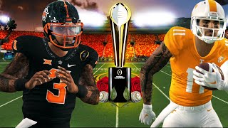 The NCAA 23 National Championship! #2 Tennessee vs #4 OSU College Football Revamped NCAA 14 Gameplay