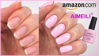 AMAZON GEL POLISH | AIMEILI GEL POLISH APPLICATION