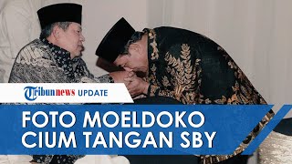 Polemik di Partai Demokrat, Muncul Foto Moeldoko Cium Tangan Pendiri Demokrat SBY