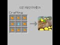 capy craft #secret #minecraft #recipe #fyp #shorts