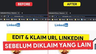 KLAIM SEKARANG! Cara Mengubah URL LinkedIn | How to customize LinkedIn URL