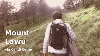 Mount Lawu via Candi Cetho in 4K | Ultralight Backpacking