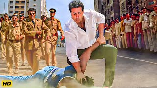 मुंबई पुलिस के सामने सनी देओल ने की गुंडों की जबरदस्त धुलाई.. | Sunny Deol Top Action Dialogue Scene