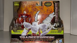 How to transform rise of the beasts Arcee \u0026 Silverfang. Transformers ROTB transformation \u0026 combining