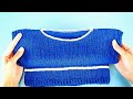 EVERYDAY TEE KNIT-ALONG, Part 4 - How to Make Shoulder Seams Without Seaming and Finish the Neckline