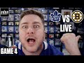 Stanley Cup Playoffs - Boston Bruins @ Toronto Maple Leafs - Game 4 LIVE w/ Steve Dangle
