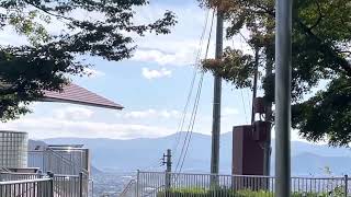 西山公園。愛の鐘「無鳴動」