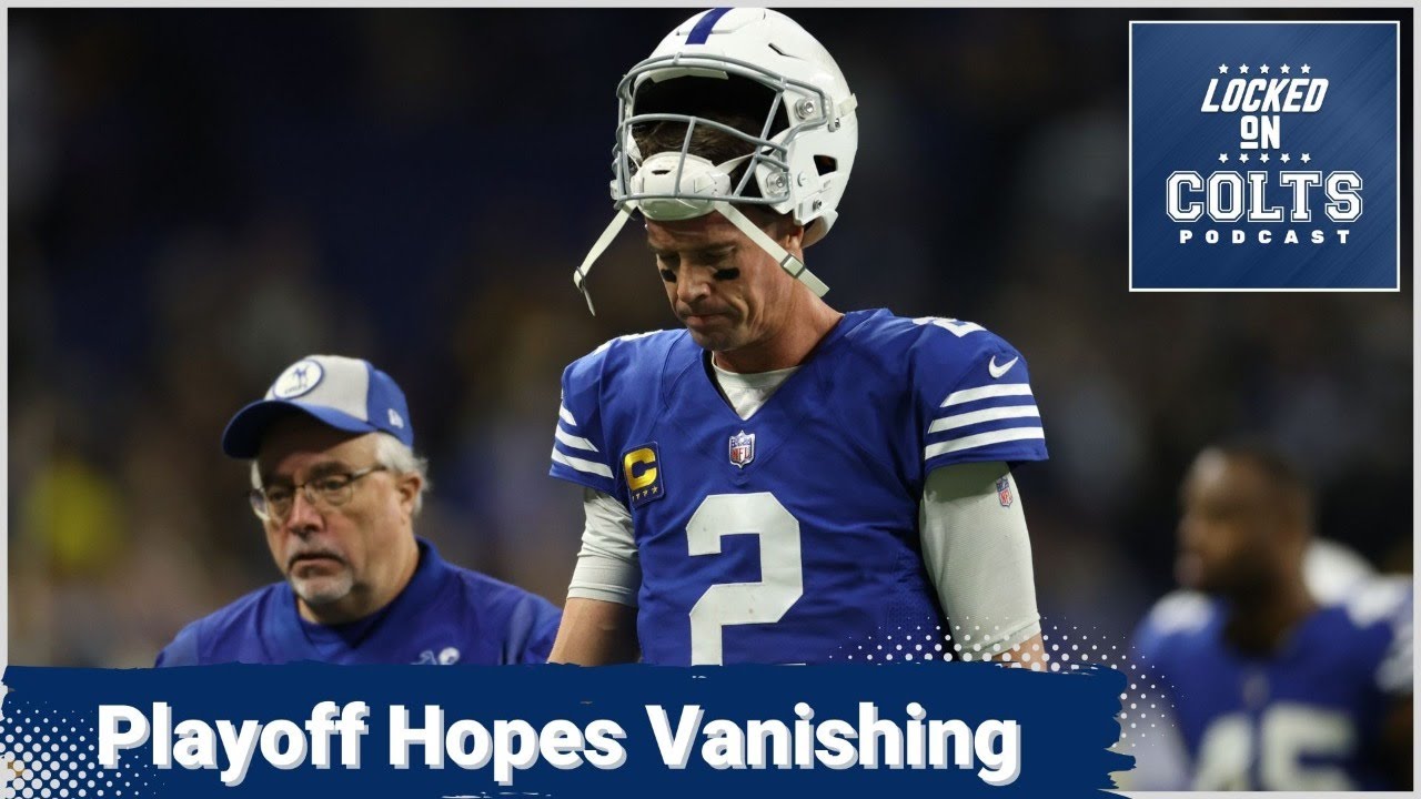 Indianapolis Colts' Playoff Hopes Vanishing After Loss To Pittsburgh ...