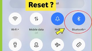 How to reset bluetooth on Realme phone