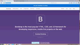 cakephp 3 beginner tutorial #3 (Link Up Bootstrap)