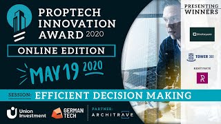 Efficient Decision Making - hosted by Architrave | PropTech Innovation Summit 2020 *ONLINE EDITION*