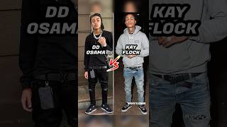 DD OSAMA OR KAY FLOCK? 🥶 DRIP BATTLE 101 💧 #ddosama #kayflock #streetwearfashion